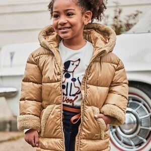 Mayoral Gold Puffer Jacket for Kids